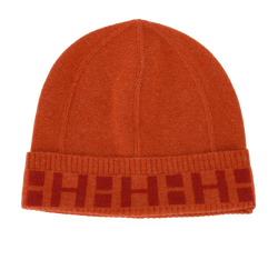 Hermes H Beanie, Orange, Cashmere, MIF, 3*